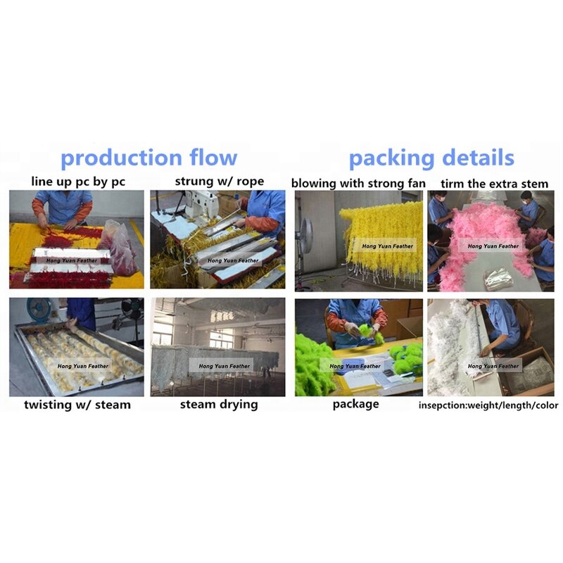 Chicken Feather Boa Factory - Natural Scarf Shawl Costume