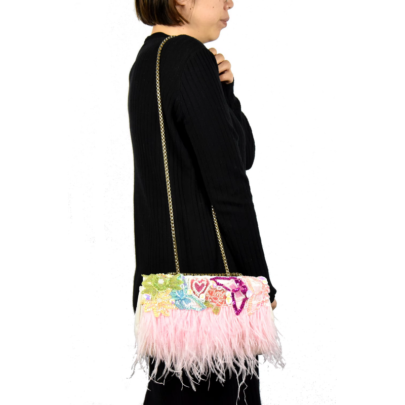 Ostrich Feather Trim Supplier - Dyed Sewing Fringe Ribbon