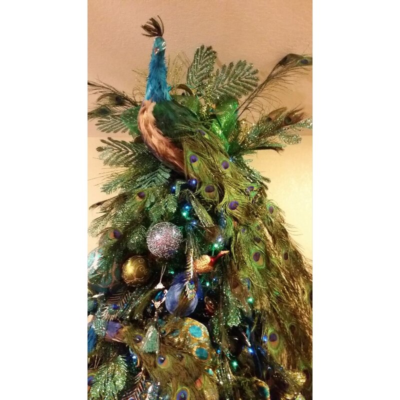 Peacock Feather Ornament Manufacturer - Christmas Ball Decor