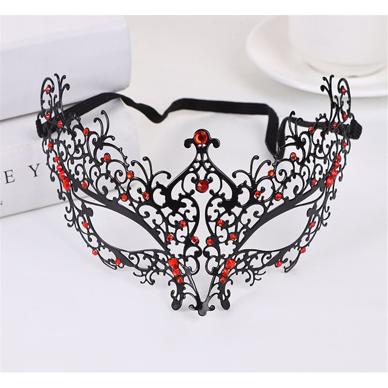 Half Face Mask Supplier - Metal Carnival Cosplay Accessory