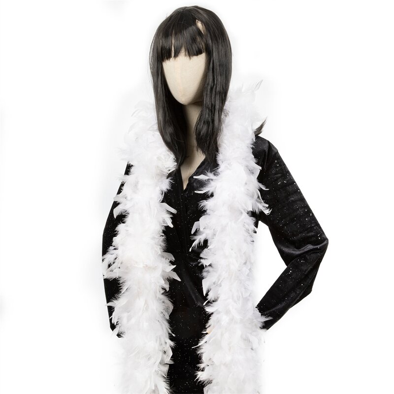 Turkey Feather Boa Factory - Yellow Scarf Christmas Decor