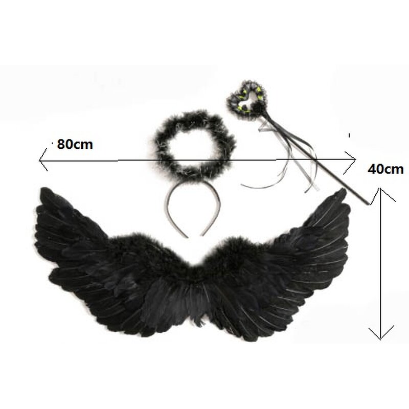 Angel Wings Factory - Large Real Feather Costume Accessory
