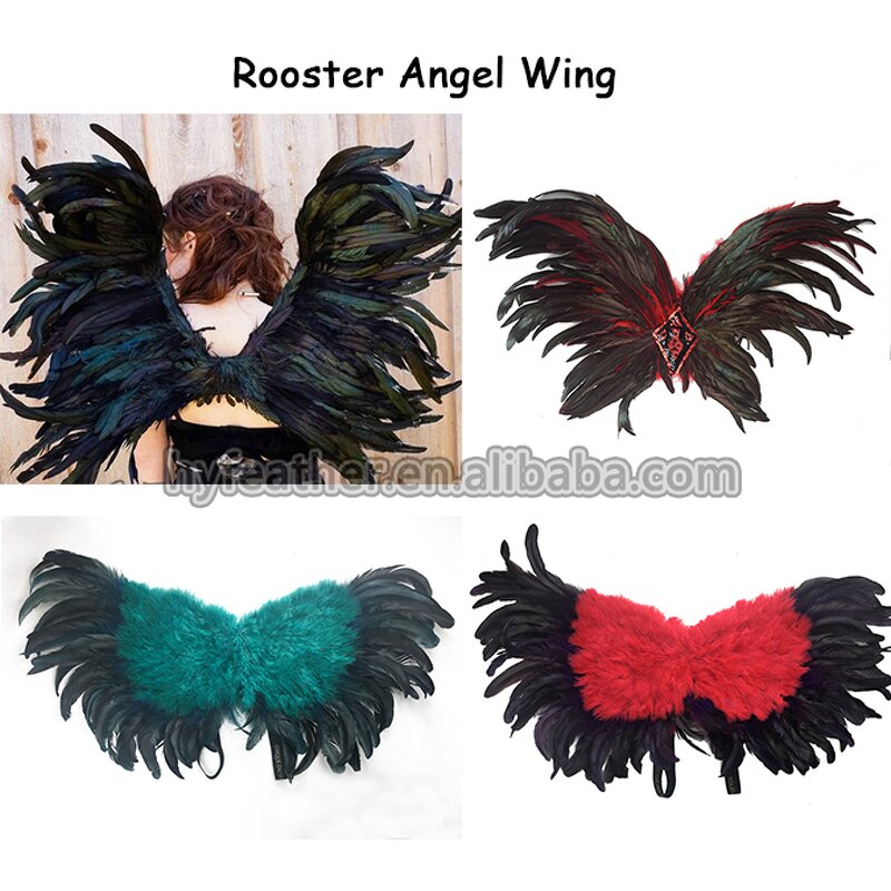 Rooster Feather Angel Wing Factory - Beautiful Stage Show