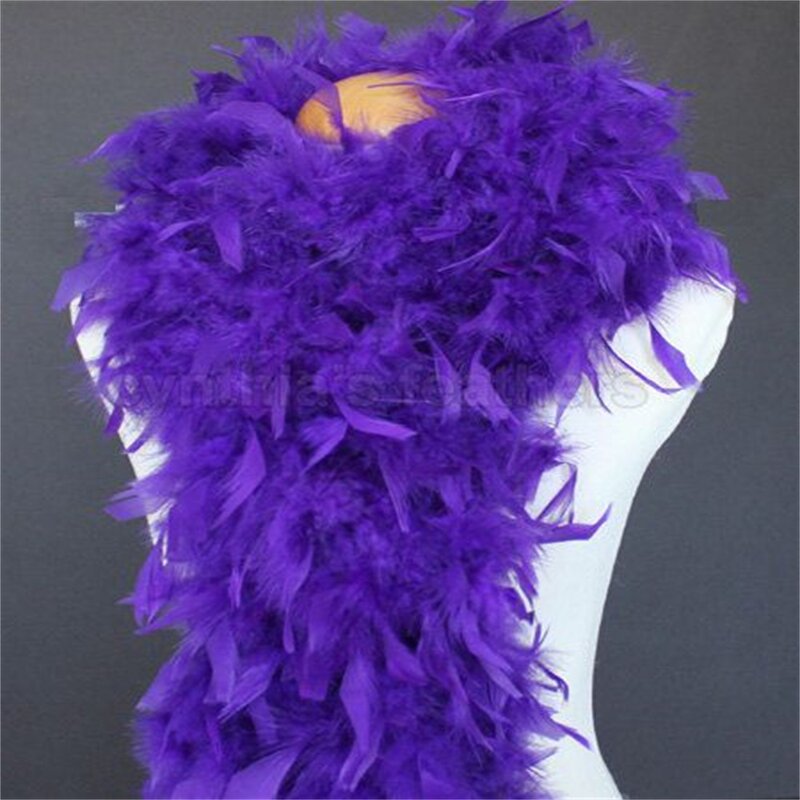 Turkey Feather Boa Factory - Yellow Scarf Christmas Decor