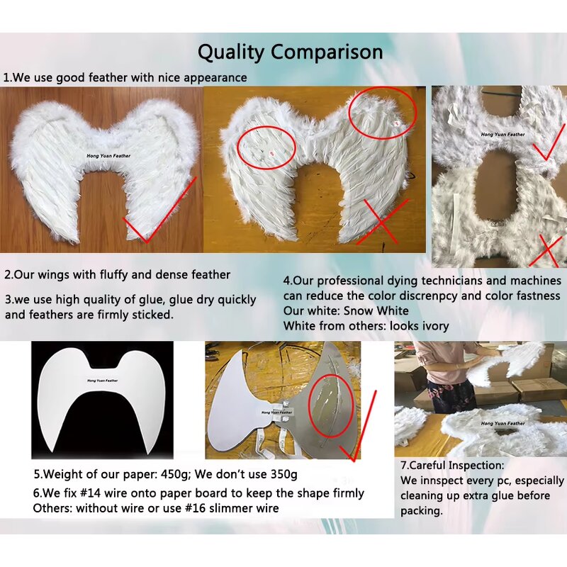 Rooster Feather Angel Wing Factory - Beautiful Stage Show