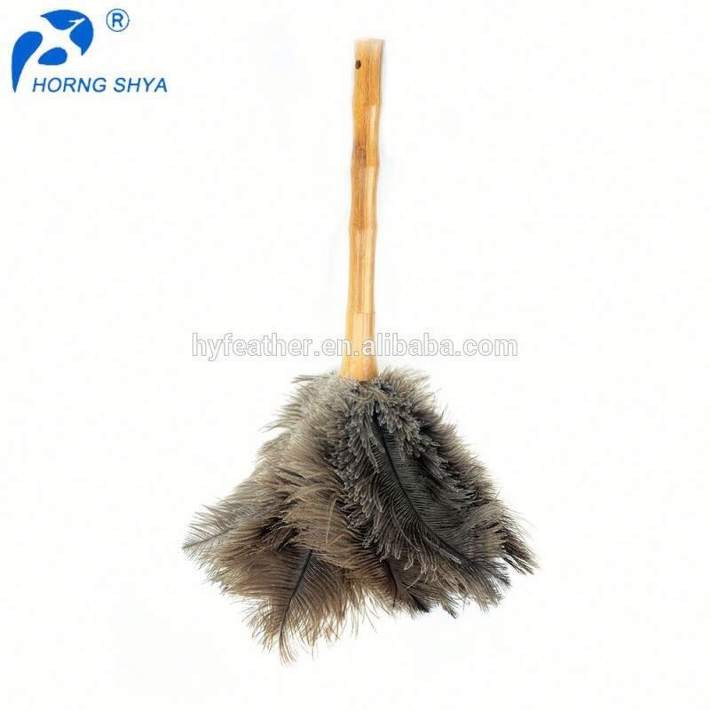 Ostrich Feather Duster Factory - Natural Color Home Cleaning