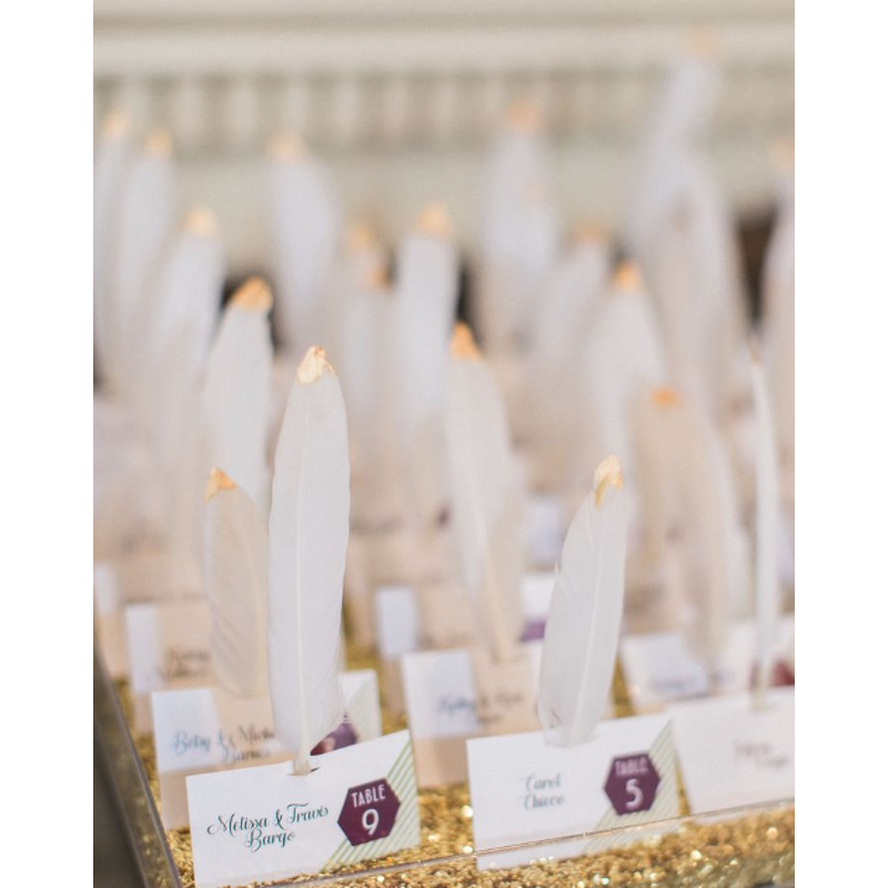 Feather Quill Pen Factory - Vintage Ballpoint Wedding Gift