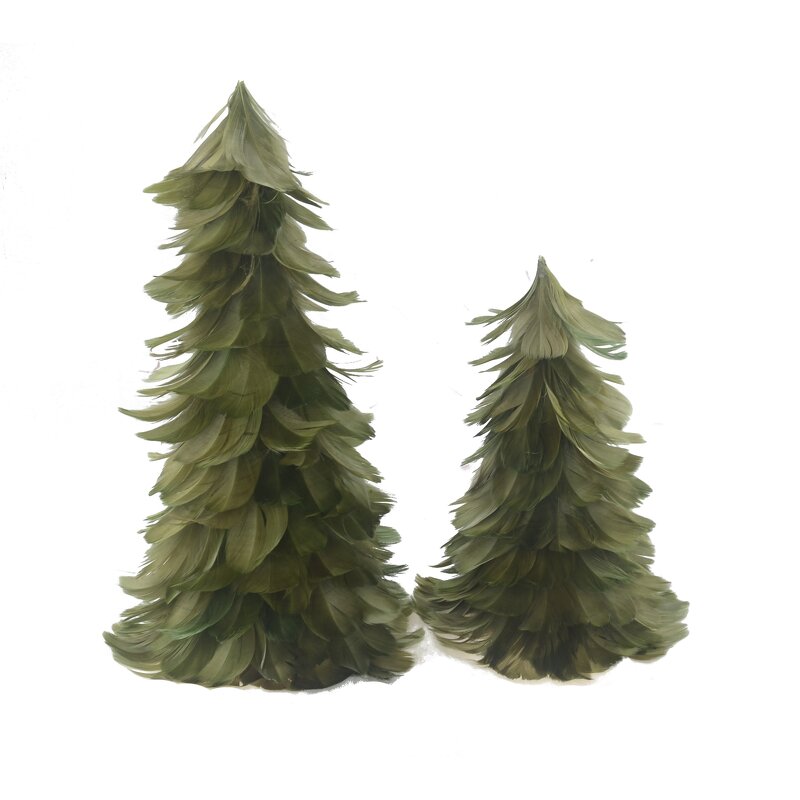 Goose Feather Tree Factory - Grey Natural Christmas Decor