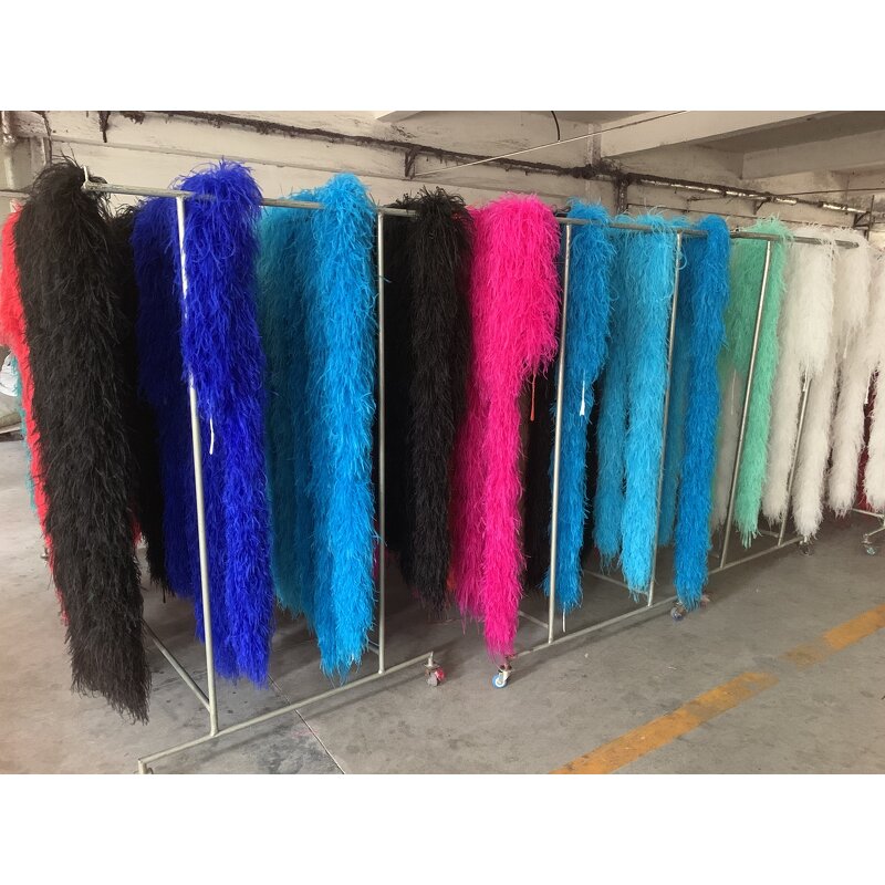 Ostrich Feather Boa Factory - 5ply Purple Scarf Women Party