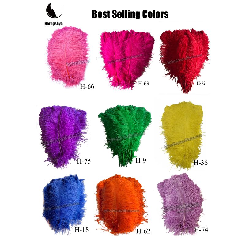 Ostrich Feathers Manufacturer - Bulk Blue White Vase Decor