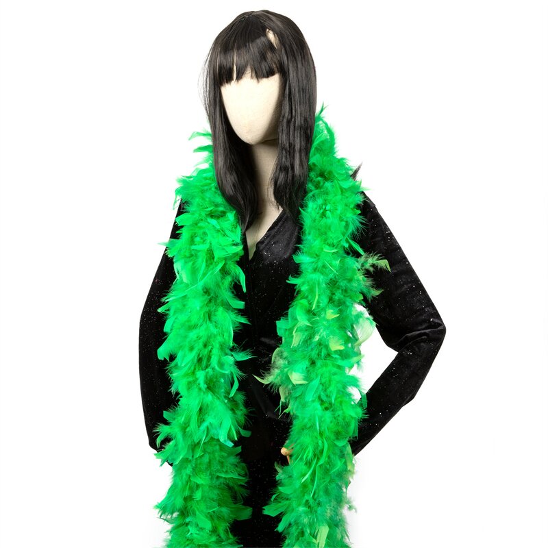 Turkey Feather Boa Factory - Yellow Scarf Christmas Decor