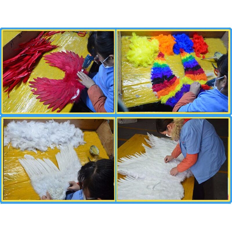 Rooster Feather Angel Wing Factory - Beautiful Christmas