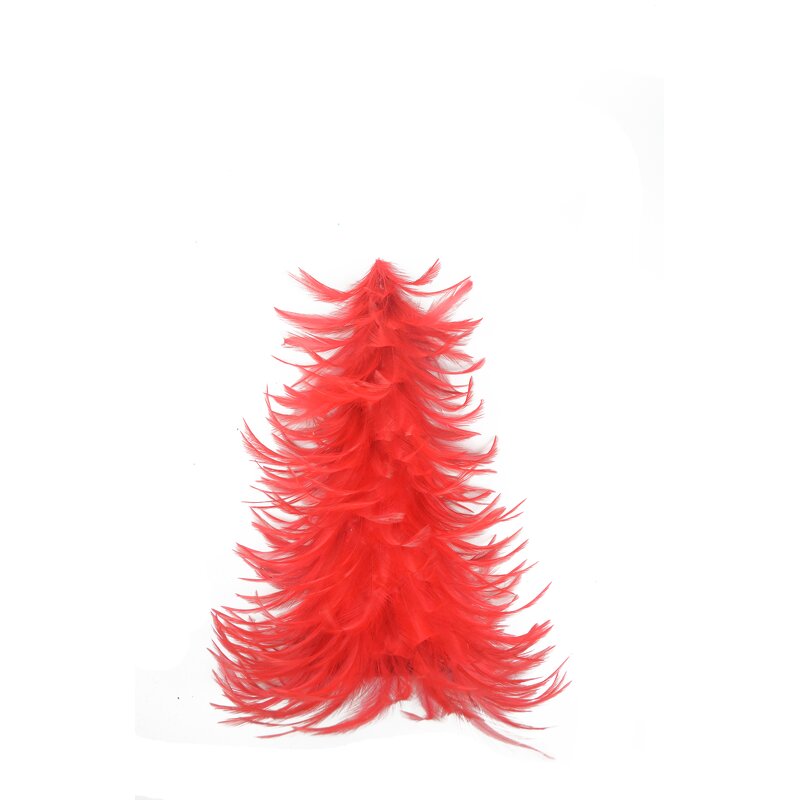 Rooster Feather Tree Manufacturer - White Festive Christmas