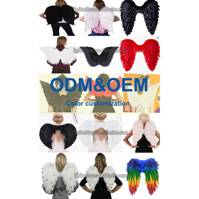 Fairy Angel Wings Supplier - Kids Feather Costume Accessory