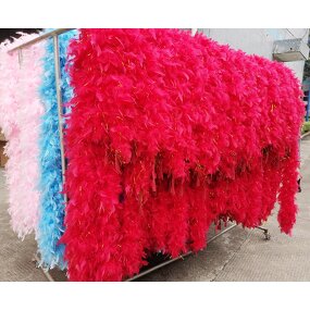 Turkey Feather Boa Factory - Dyed Bulk Party Decor