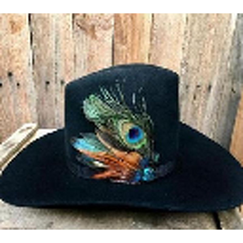 Pheasant Feather Hat Pin Factory - Custom Cowboy Fedora