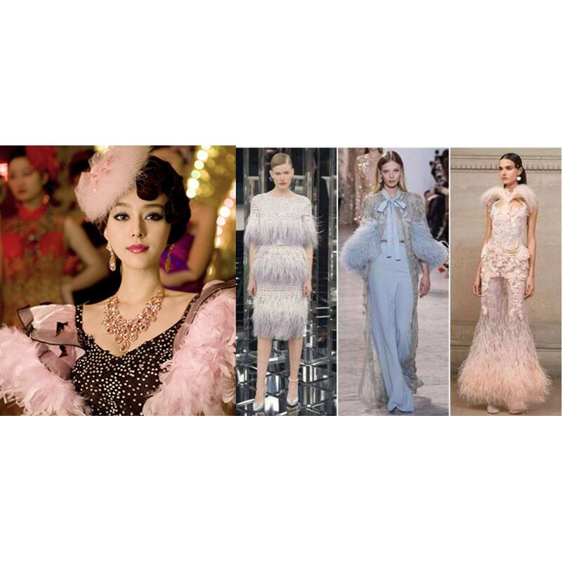 Ostrich Feather Boa Factory - Natural Red Scarf Costume