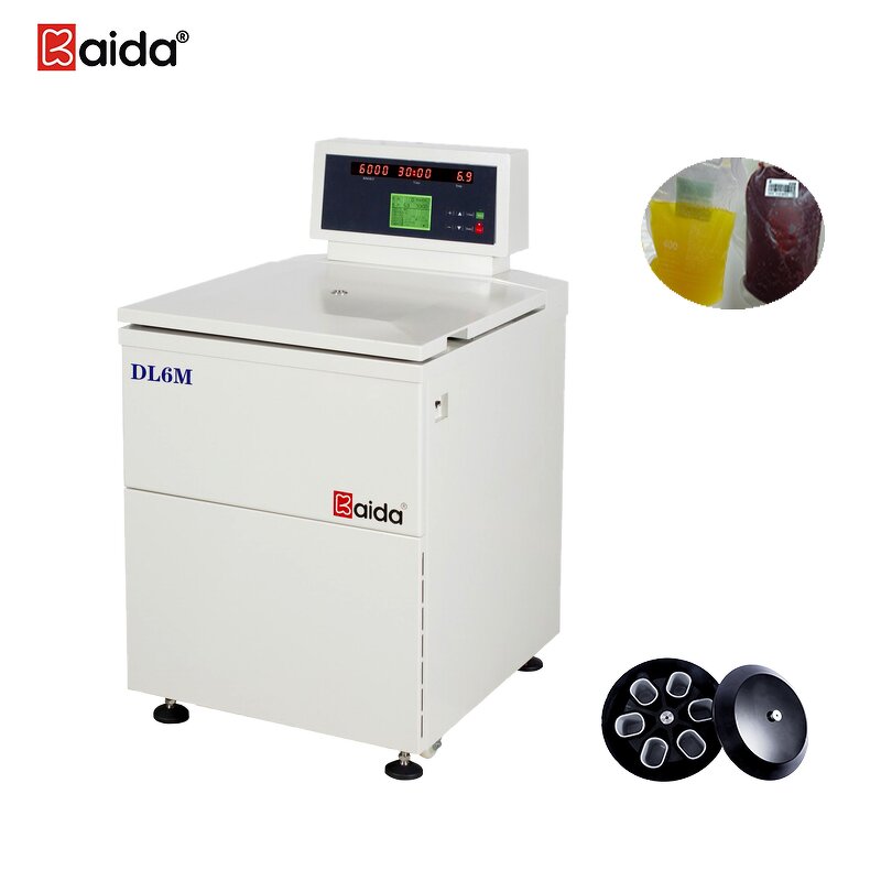 Blood Bank Refrigerated Centrifuge Manufacturer - OEM DL6M Laboratory