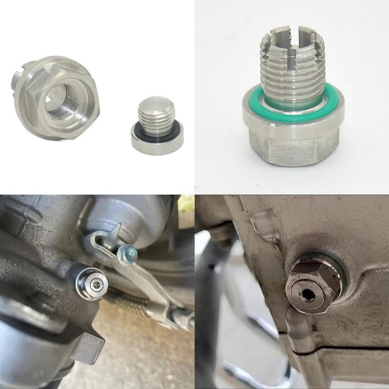 Magnetic Oil Drain Plug Supplier - 304 Stainless Steel Universal