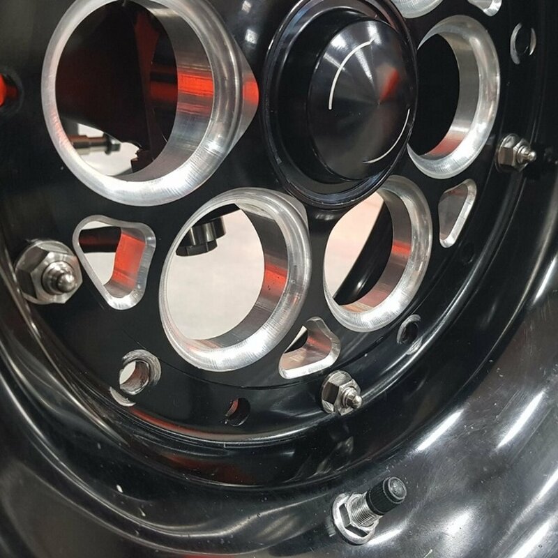 Titanium Flange Nut Kit Supplier - 9/16 Socket Front Hub