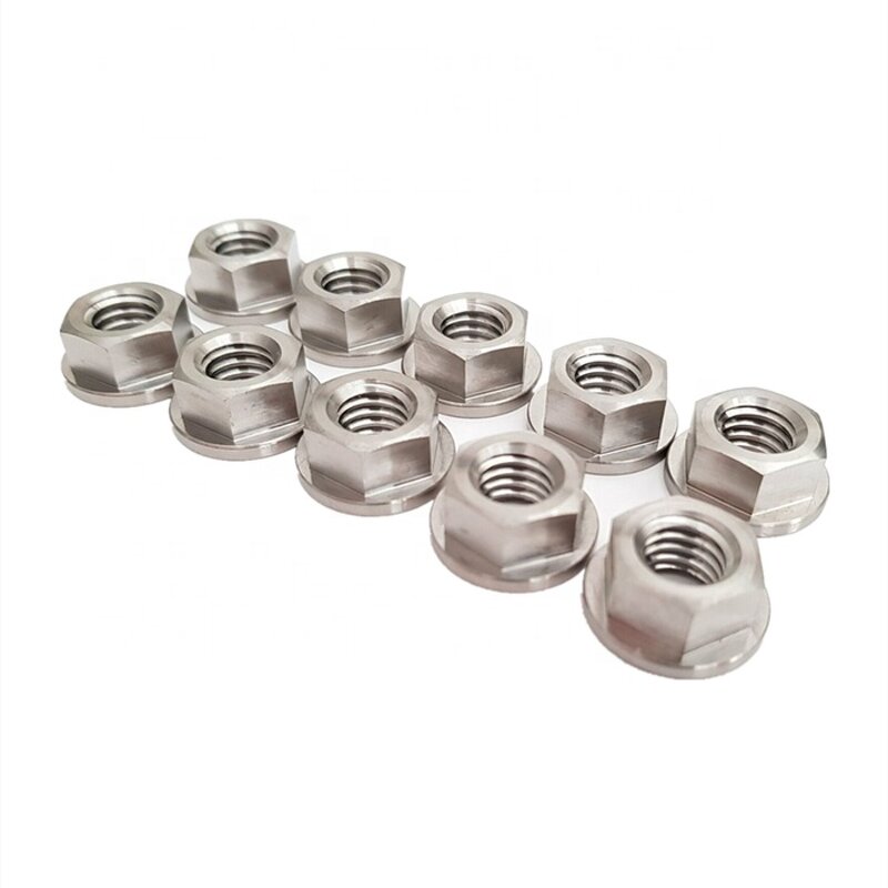 Titanium Flange Nut Kit Supplier - 9/16 Socket Front Hub