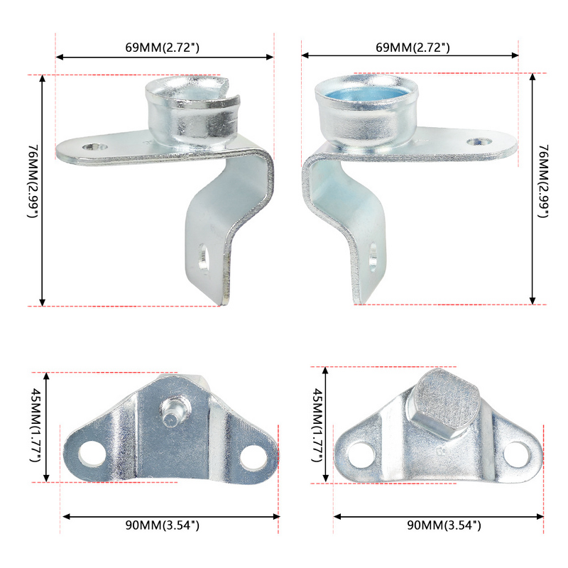 Tailgate Hinge Kit Manufacturer - for 1999-2006 Chevrolet