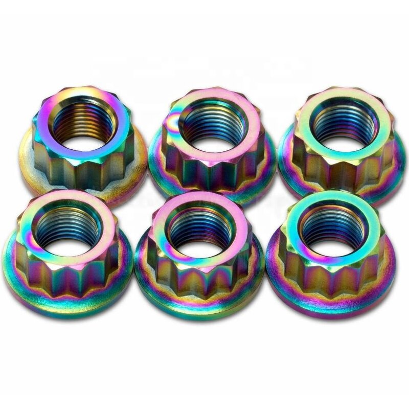 Titanium Nut Manufacturer - 12 Point 3/8 UNF 24 Threads