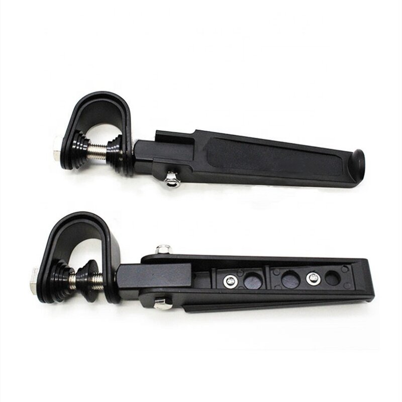 Foot Pegs Supplier - Anodized Black Aluminum Motorcycle