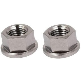 Titanium Flange Nut Manufacturer - 3/8 UNC Sprintcar Wheel Stud