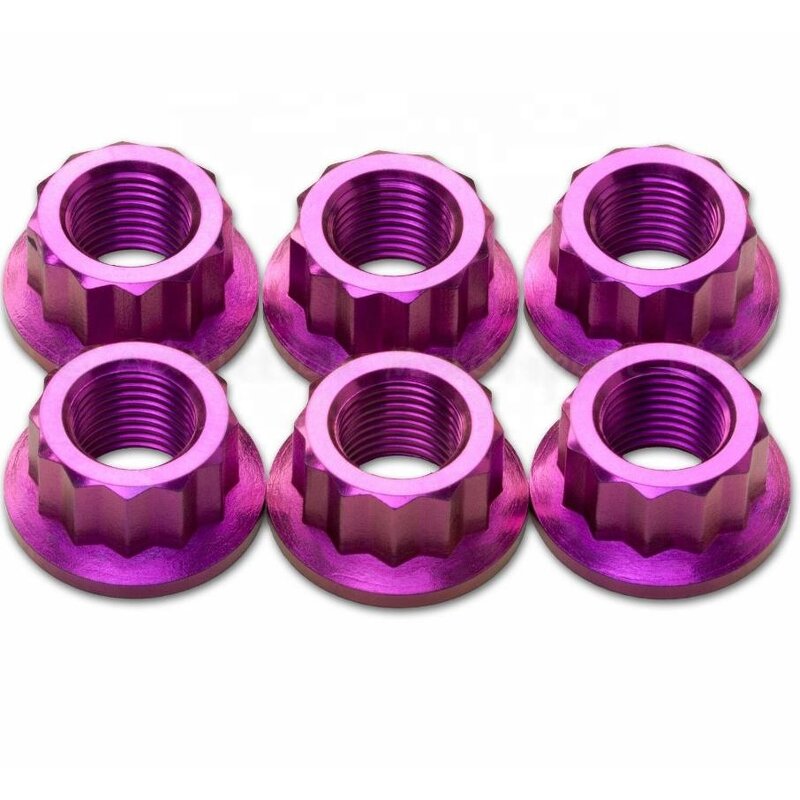 Titanium Nut Manufacturer - 12 Point 3/8 UNF 24 Threads