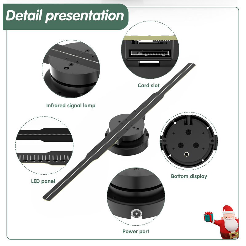 Holographic Advertising Machine Manufacturer - OEM/ODM Circular Display