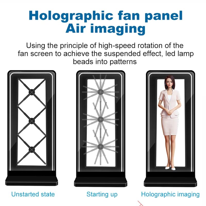 3D Holographic Fan Factory - OEM/ODM Advertising Display