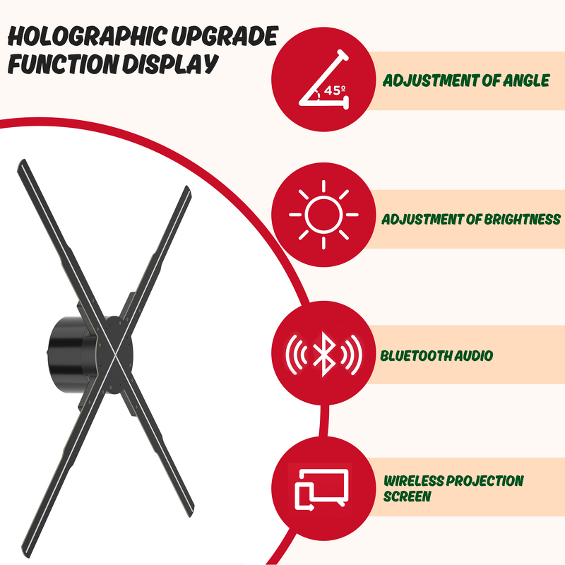 3D Holographic Fan Factory - OEM/ODM Holographic Mapping