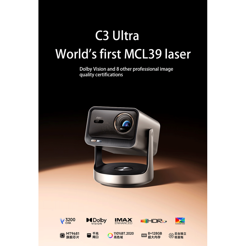 Triple Laser Mini Projector Supplier - Custom Portable Projector