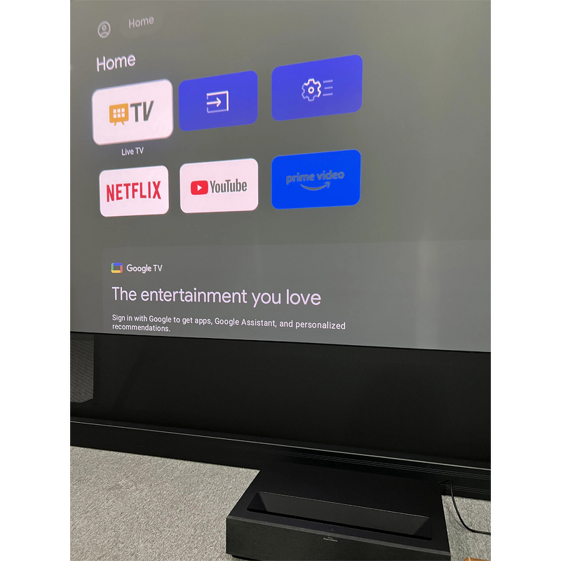 4K UST Laser Projector Supplier - OEM/ODM Triple Laser Projector