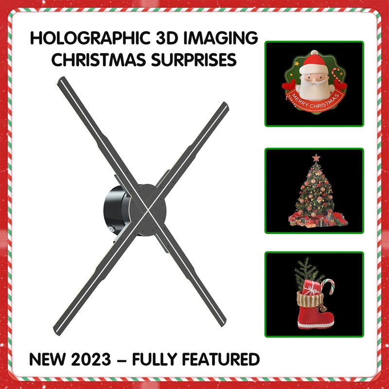 3D Holographic Fan Factory - OEM/ODM Advertising Display