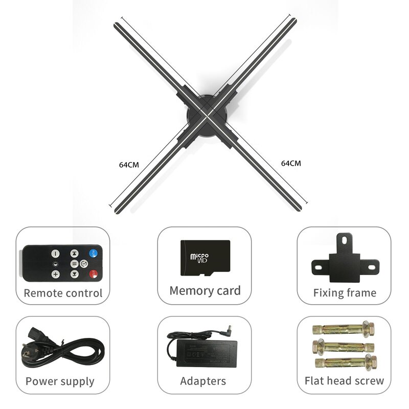 3D Holographic Fan Supplier - OEM/ODM Holographic Projector