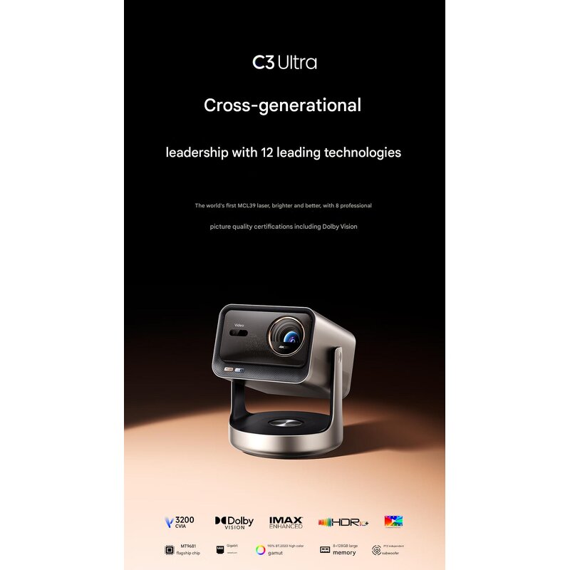 Triple Laser Mini Projector Supplier - Custom Portable Projector