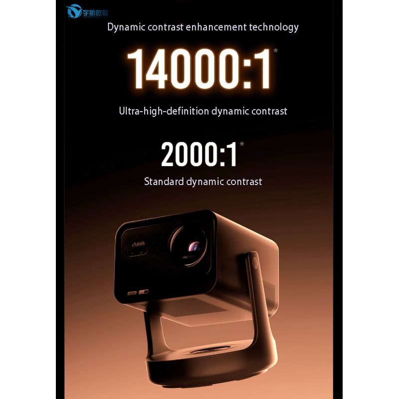 4K Triple Laser Mini Projector Source Factory - Custom Smart Projector