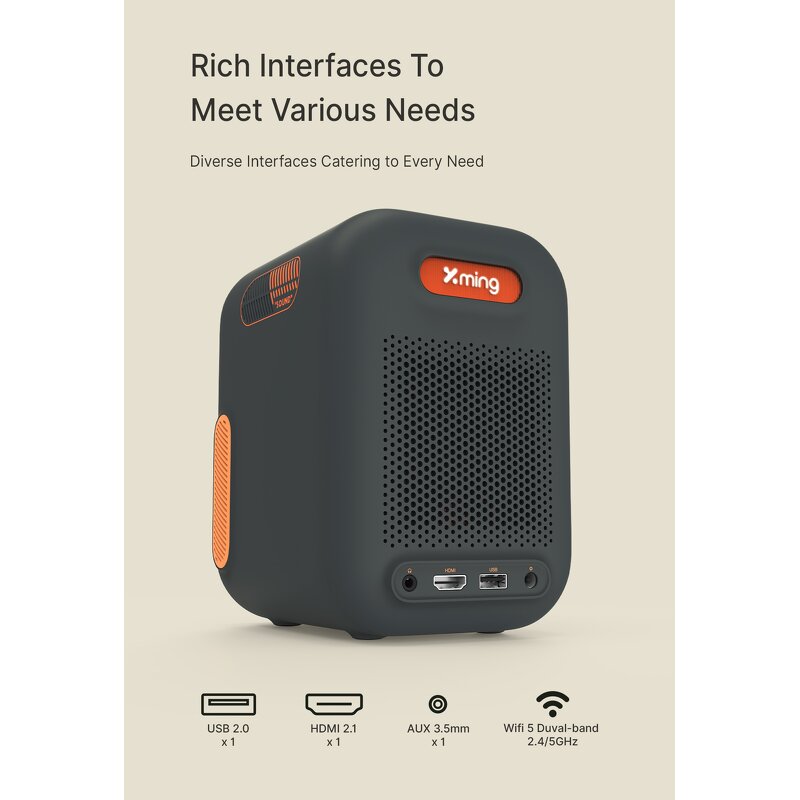 Smart Mini Portable Projector Supplier - OEM/ODM 4K Projector