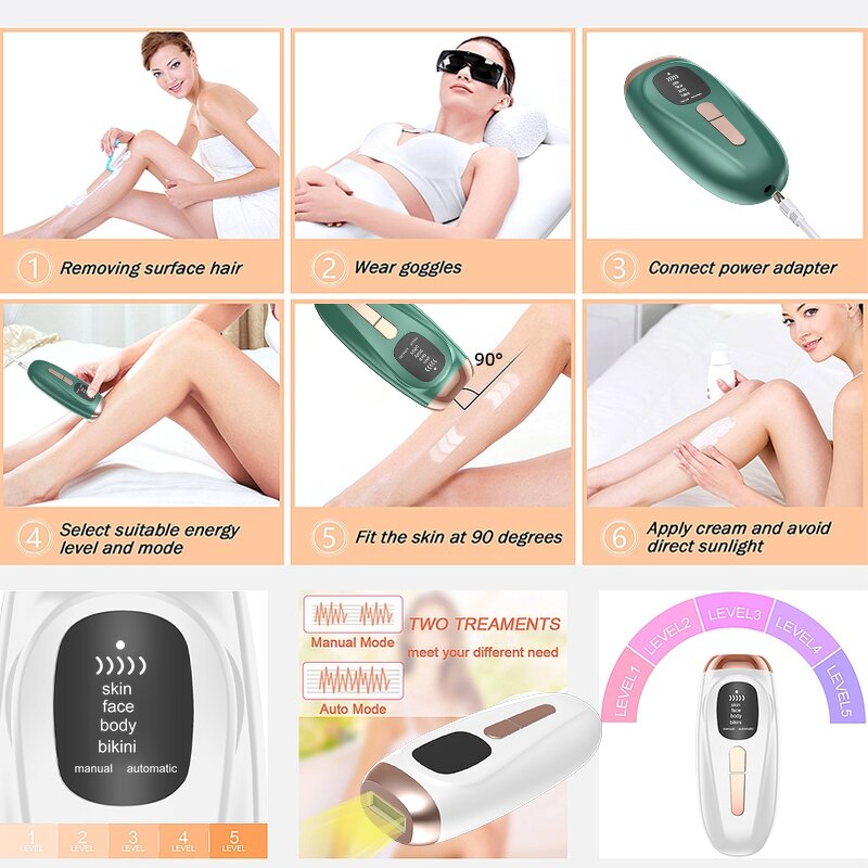 Professional IPL Hair Remover Factory - Home Use Intense Pulsed Light