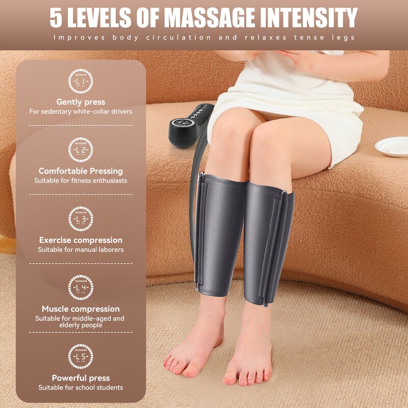 Cupping Calf Roller Manufacturer - 3D ABS Material Kneading Spa Boots