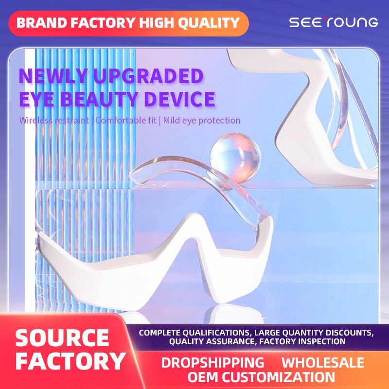 Eye Care Tool Manufacturer - Microcurrent Sleep Aid Glasses Under Eye Massager