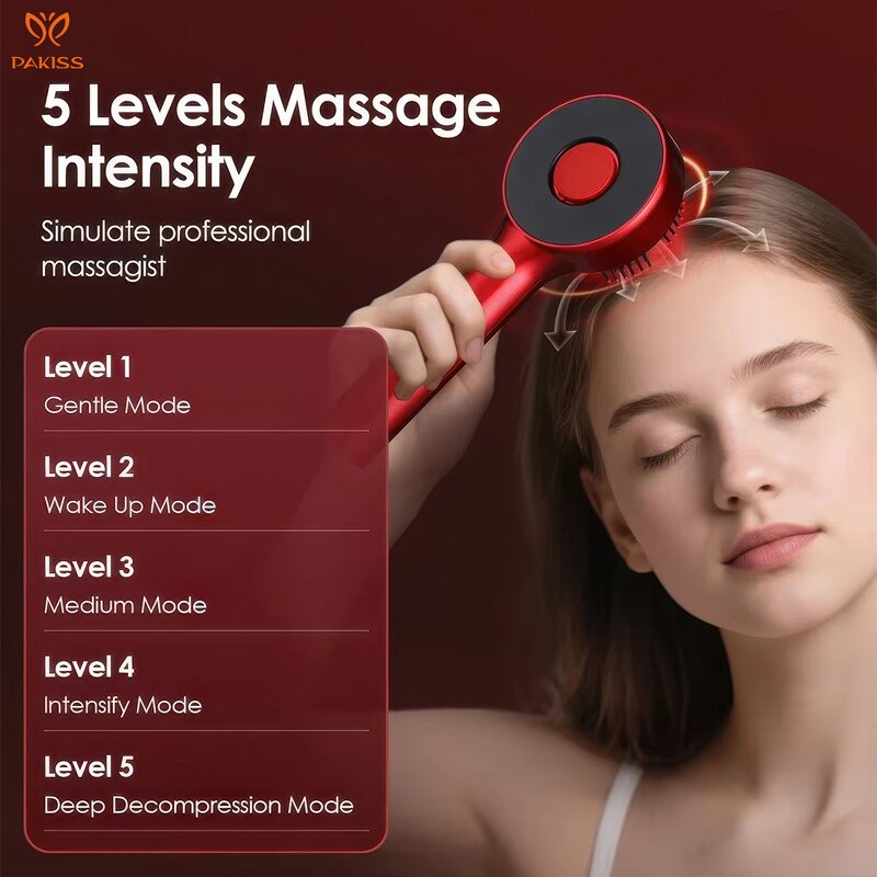 Anti-hair Loss Hair Straightener Comb Manufacturer - Wireless Electric Straightener Brush