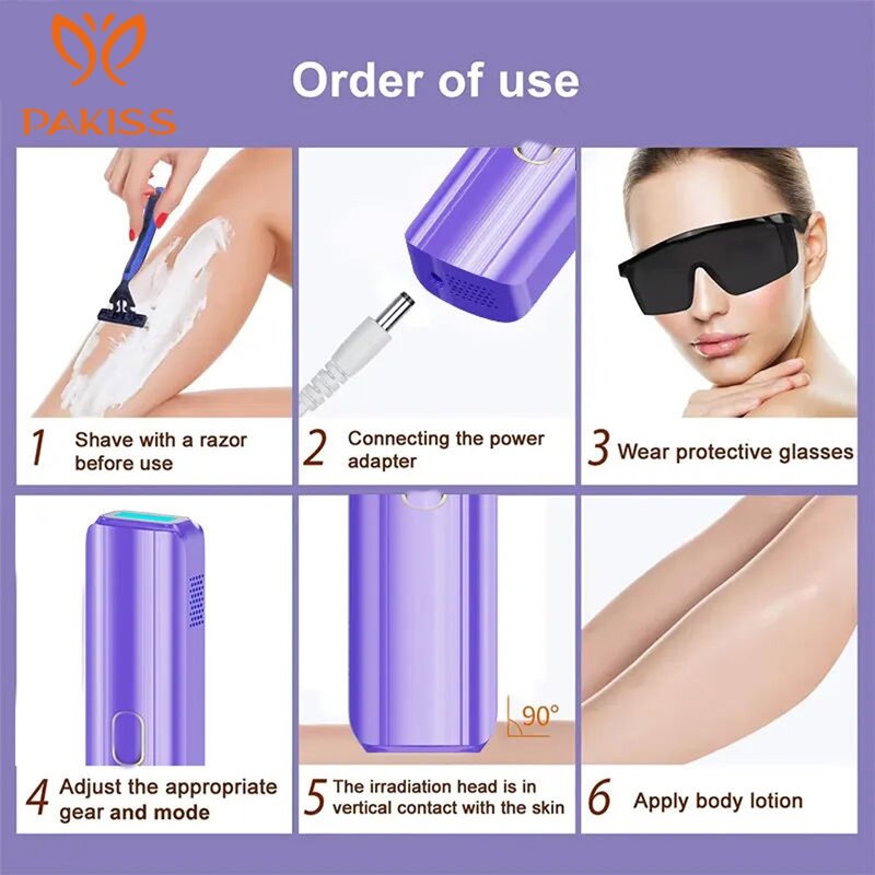 Portable IPL Hair Remover Manufacturer - Handheld 999999 Flashes