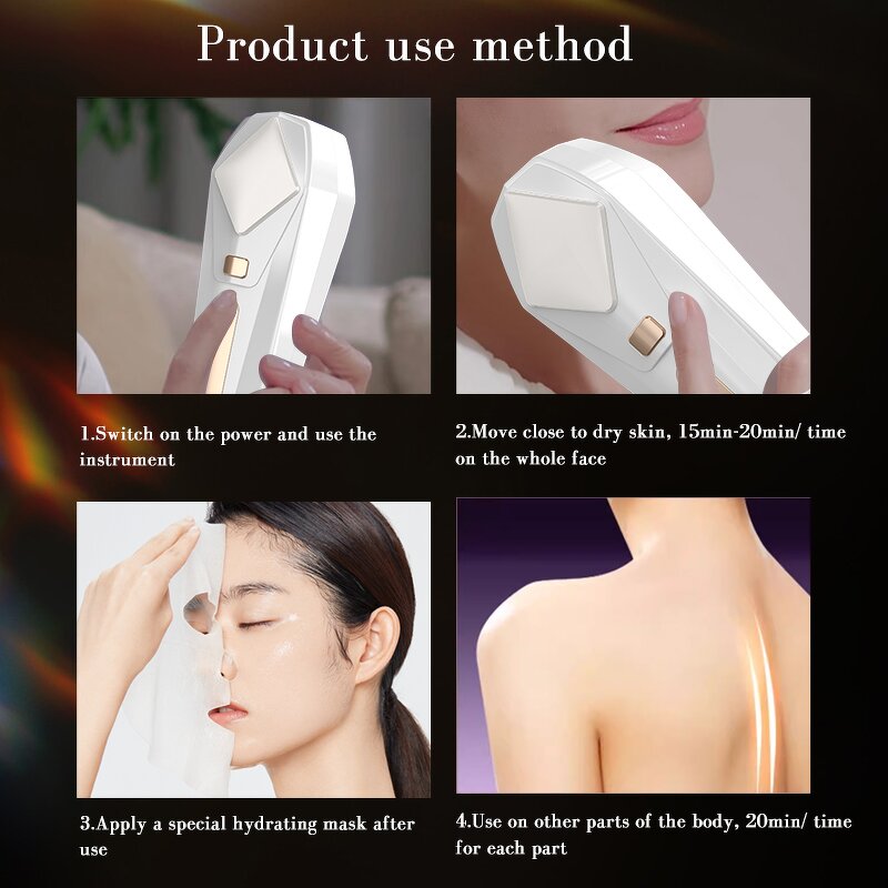 Photon Skin Care Device Manufacturer - Black Gold Dual-band Anti Aging
