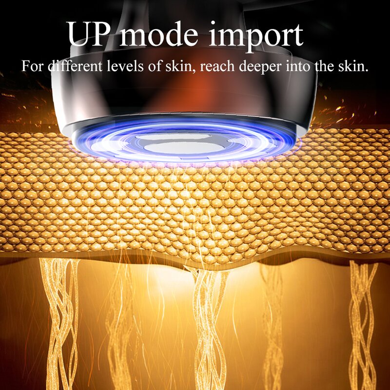 Microcurrent Face Beauty Device Manufacturer - 6 Modes 3 Color LED