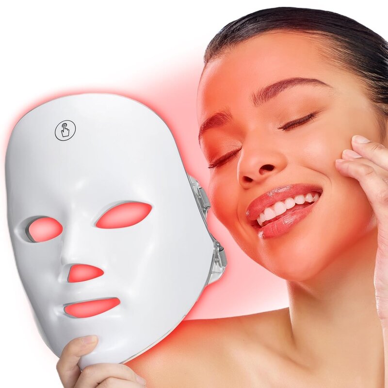 LED Face Mask Manufacturer - Wireless 7 Color Light Therapy