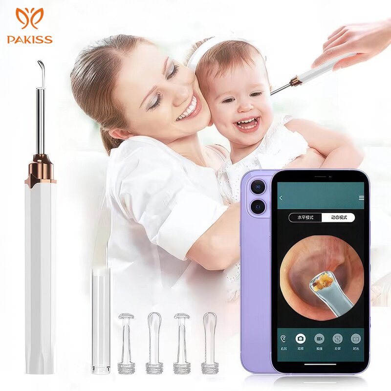Otoscope Ear Wax Remover Manufacturer - 1080P Wireless Endoscope Spoon Pick Cleaning