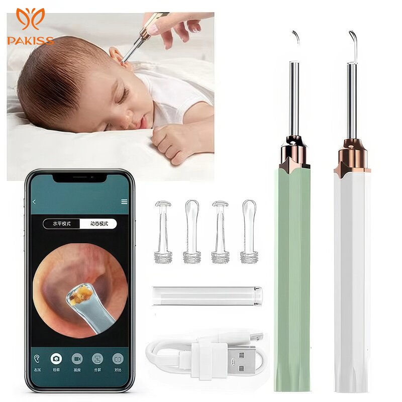 Otoscope Ear Wax Remover Manufacturer - 1080P Wireless Endoscope Spoon Pick Cleaning